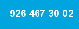 926 467 30 02 926 467 30 02